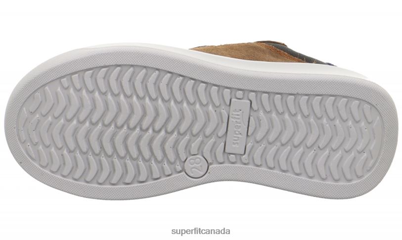 Superfit COSMO - Sneakers low with BOA Fit System Brown/Blue Low Sneakers24FTT815