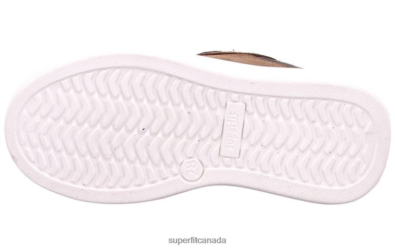 Superfit COSMO - Sneakers low with BOA Fit System Brown/Yellow Low Sneakers24FTT816