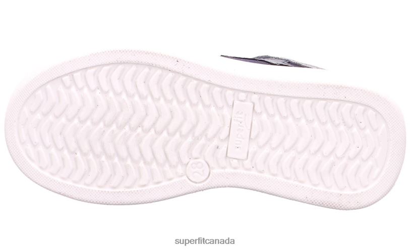 Superfit COSMO - Sneakers low with Lacing Blue/Light grey Low Sneakers24FTT784