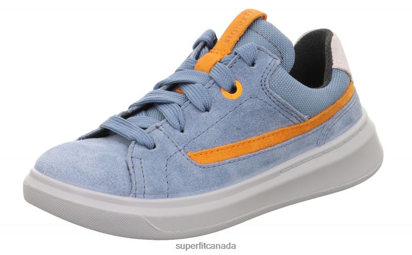 Superfit COSMO - Sneakers low with Lacing Blue/Orange Low Sneakers24FTT791