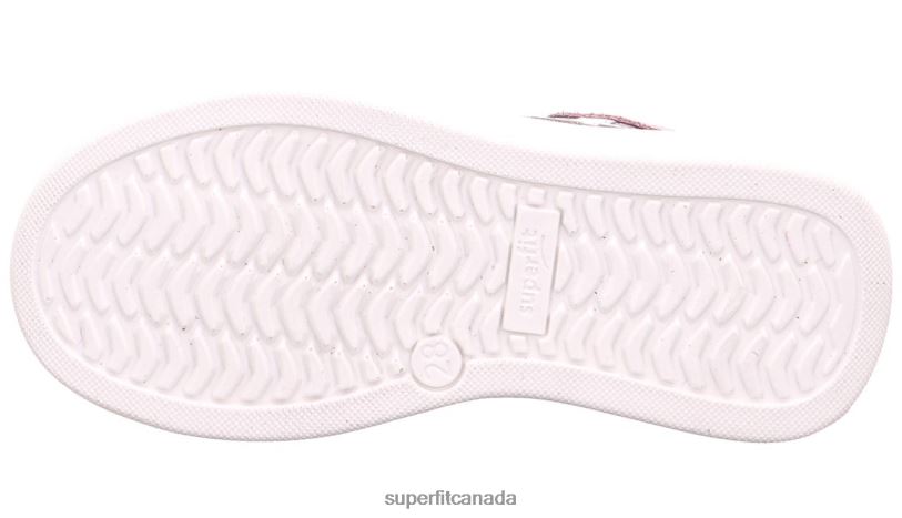 Superfit COSMO - Sneakers low with Lacing Light Grey/Pink Low Sneakers24FTT799