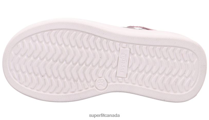 Superfit COSMO - Sneakers low with Lacing Light Grey/Pink Low Sneakers24FTT799