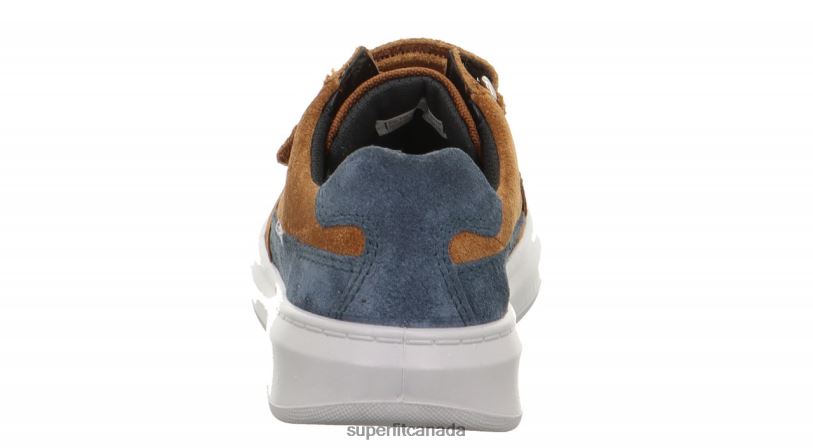 Superfit COSMO - Sneakers low with Velcro Fastener Brown/Blue Low Sneakers24FTT781
