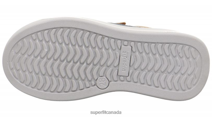 Superfit COSMO - Sneakers low with Velcro Fastener Brown/Blue Low Sneakers24FTT781