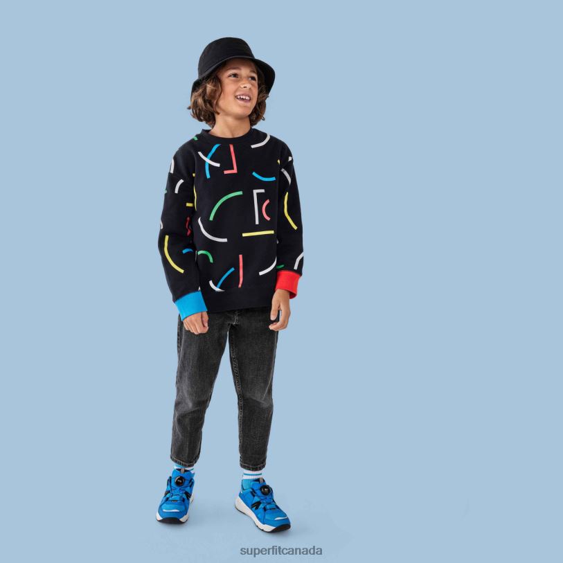 Superfit FREE RIDE - Sneakers low with BOA Fit System Blue/Black Low Sneakers24FTT884