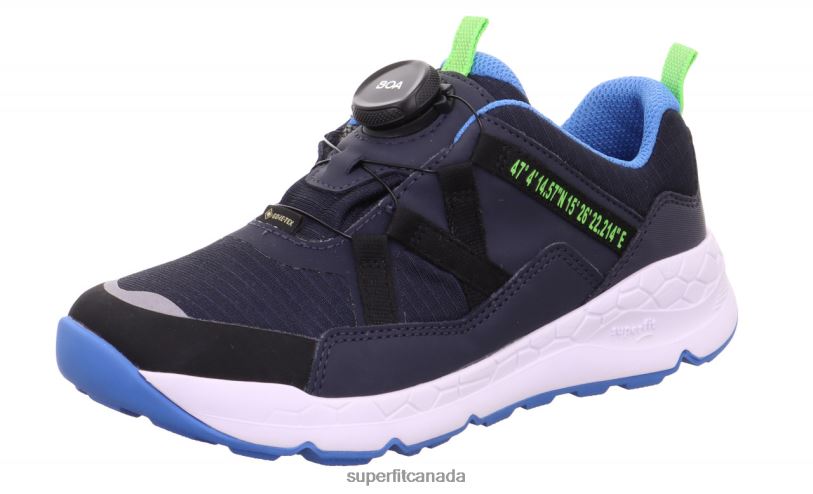 Superfit FREE RIDE - Sneakers low with BOA Fit System Blue/Light Blue Low Sneakers24FTT896