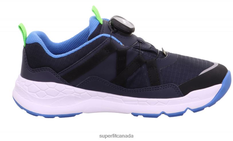 Superfit FREE RIDE - Sneakers low with BOA Fit System Blue/Light Blue Low Sneakers24FTT896