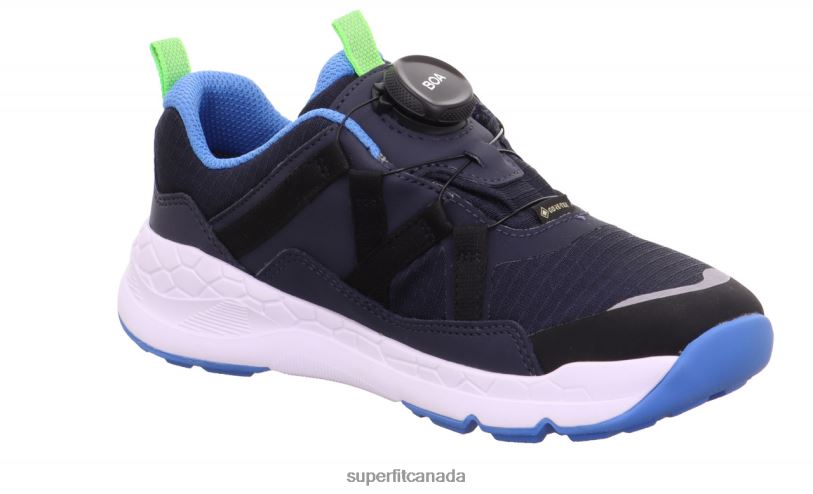 Superfit FREE RIDE - Sneakers low with BOA Fit System Blue/Light Blue Low Sneakers24FTT896