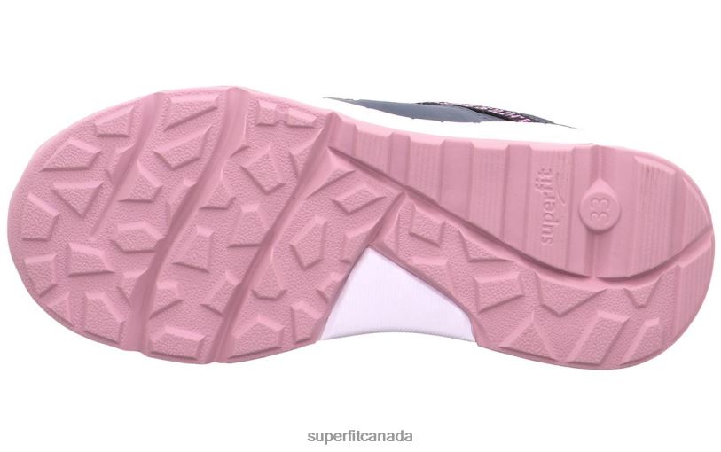 Superfit FREE RIDE - Sneakers low with BOA Fit System Blue/Pink Low Sneakers24FTT900