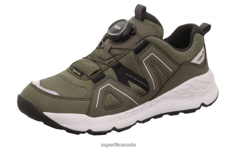 Superfit FREE RIDE - Sneakers low with BOA Fit System Green/Black Low Sneakers24FTT894