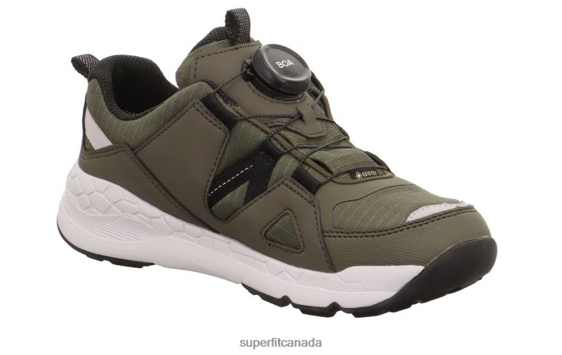 Superfit FREE RIDE - Sneakers low with BOA Fit System Green/Black Low Sneakers24FTT894