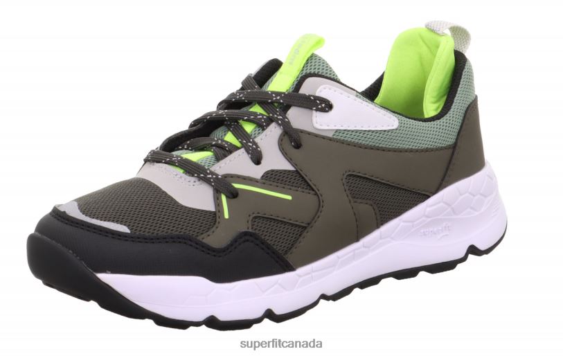 Superfit FREE RIDE - Sneakers low with Lacing Green/Light Green Low Sneakers24FTT899