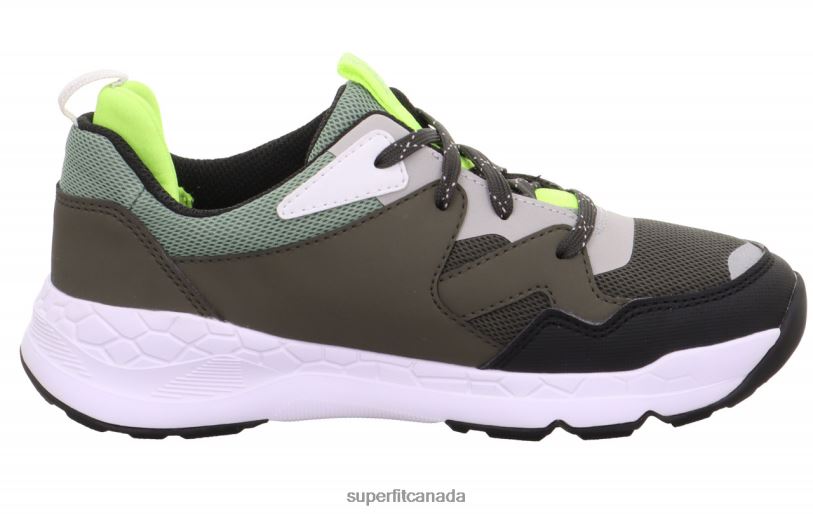 Superfit FREE RIDE - Sneakers low with Lacing Green/Light Green Low Sneakers24FTT899