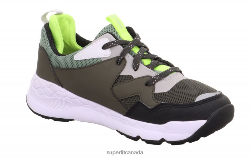 Superfit FREE RIDE - Sneakers low with Lacing Green/Light Green Low Sneakers24FTT899