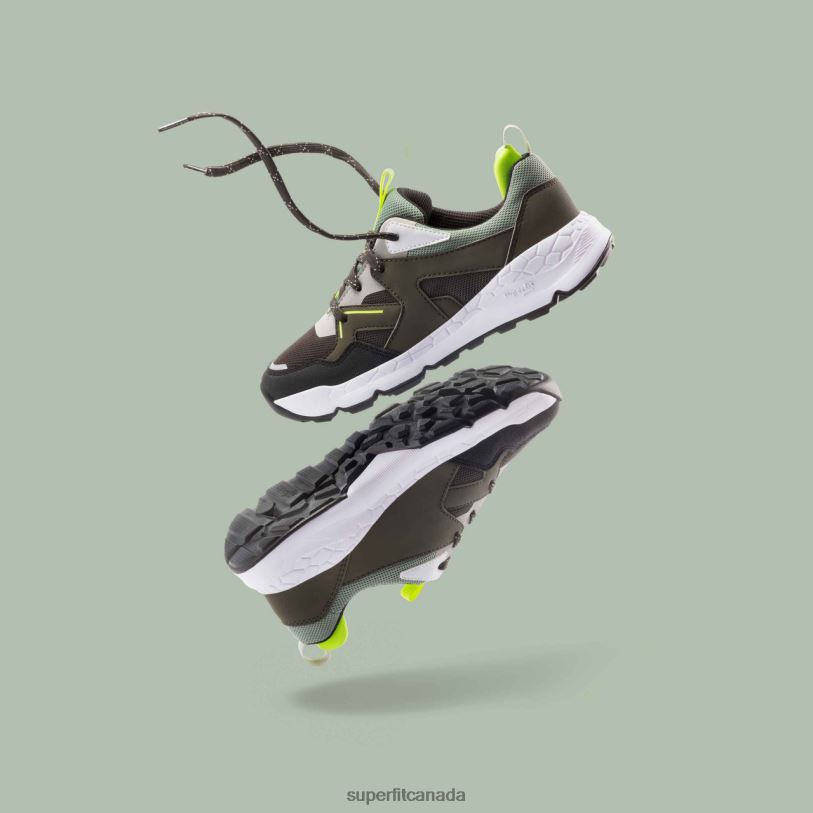 Superfit FREE RIDE - Sneakers low with Lacing Green/Light Green Low Sneakers24FTT899