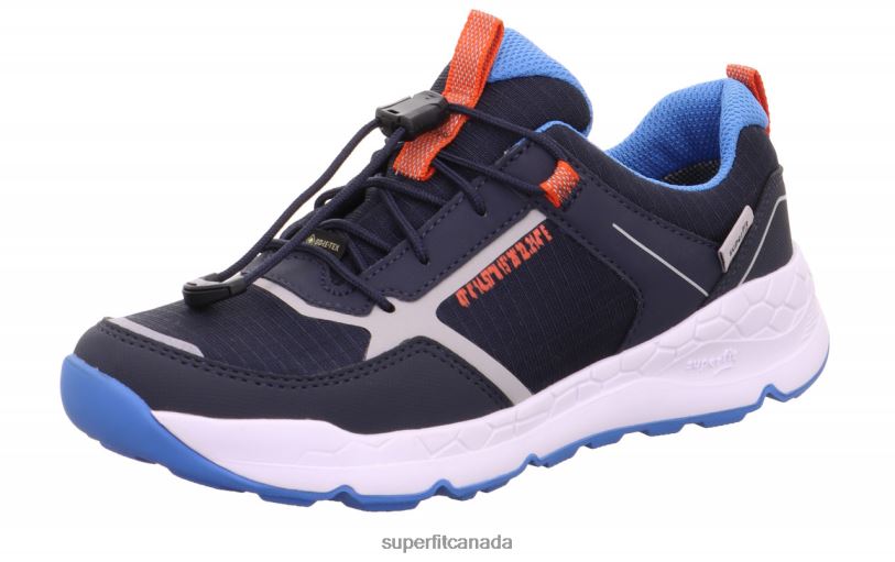 Superfit FREE RIDE - Sneakers low with Quick release fastener Blue/Light Blue Low Sneakers24FTT885