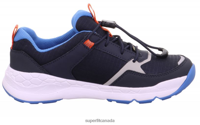 Superfit FREE RIDE - Sneakers low with Quick release fastener Blue/Light Blue Low Sneakers24FTT885