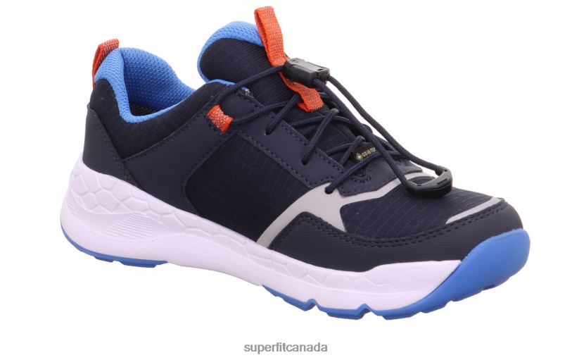 Superfit FREE RIDE - Sneakers low with Quick release fastener Blue/Light Blue Low Sneakers24FTT885