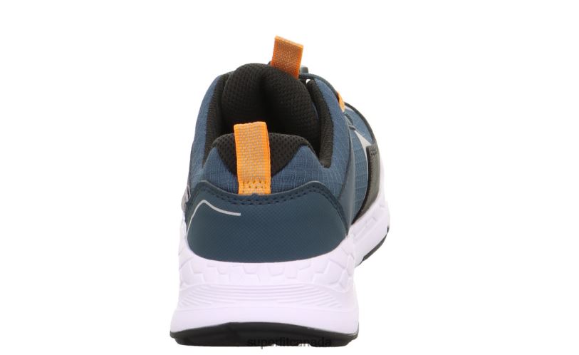 Superfit FREE RIDE - Sneakers low with Quick release fastener Blue/Orange Low Sneakers24FTT895