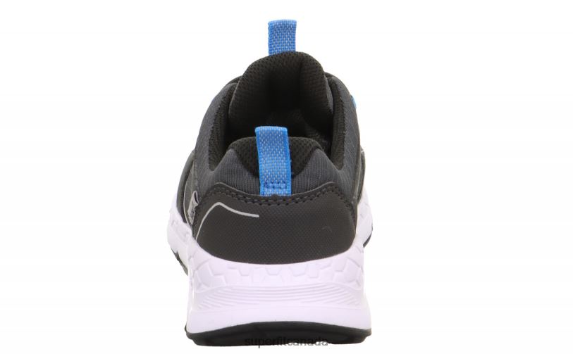 Superfit FREE RIDE - Sneakers low with Quick release fastener Grey/Blue Low Sneakers24FTT888
