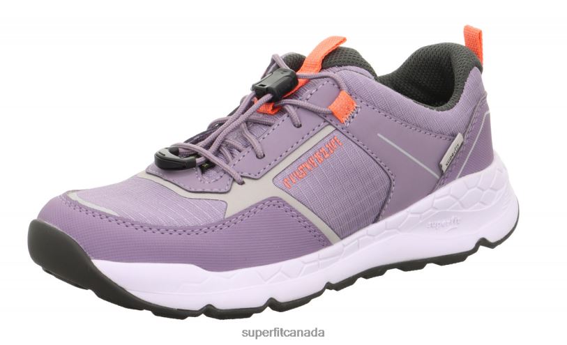 Superfit FREE RIDE - Sneakers low with Quick release fastener Purple/Orange Low Sneakers24FTT898