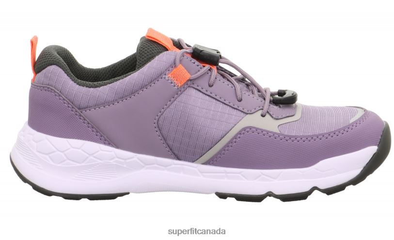 Superfit FREE RIDE - Sneakers low with Quick release fastener Purple/Orange Low Sneakers24FTT898