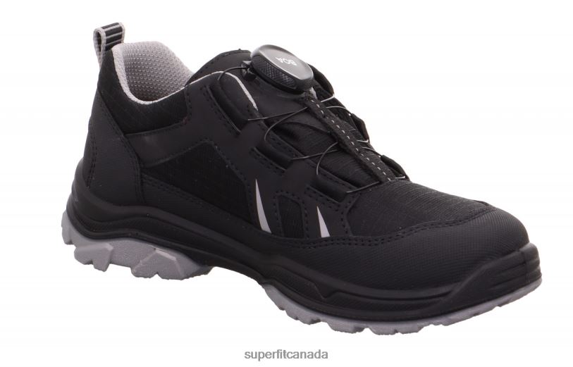 Superfit JUPITER - Sneakers low with BOA Fit System Black/Light grey Low Sneakers24FTT889