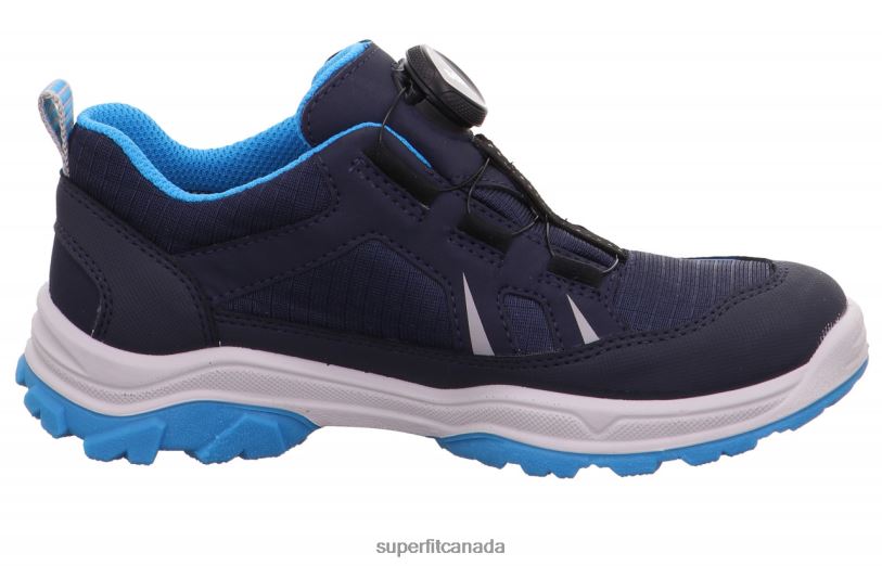 Superfit JUPITER - Sneakers low with BOA Fit System Blue/Turquoise Low Sneakers24FTT891