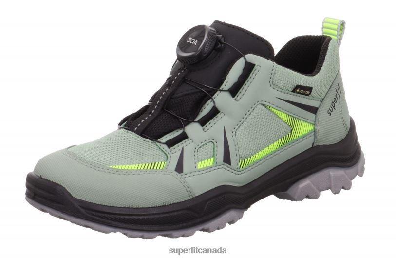Superfit JUPITER - Sneakers low with BOA Fit System Light Green/Black Low Sneakers24FTT886