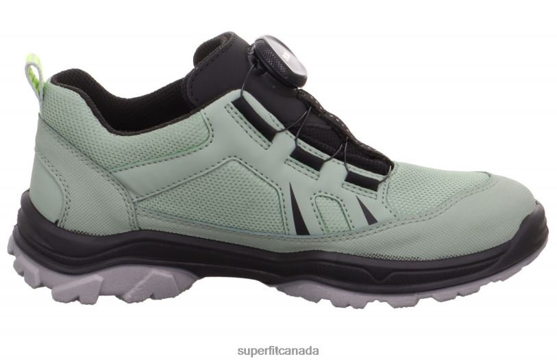 Superfit JUPITER - Sneakers low with BOA Fit System Light Green/Black Low Sneakers24FTT886