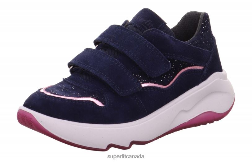 Superfit MELODY - Sneakers low with Velcro Fastener Blue Low Sneakers24FTT861