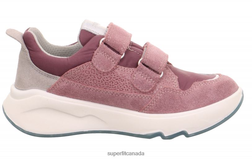 Superfit MELODY - Sneakers low with Velcro Fastener Purple/Grey Low Sneakers24FTT790