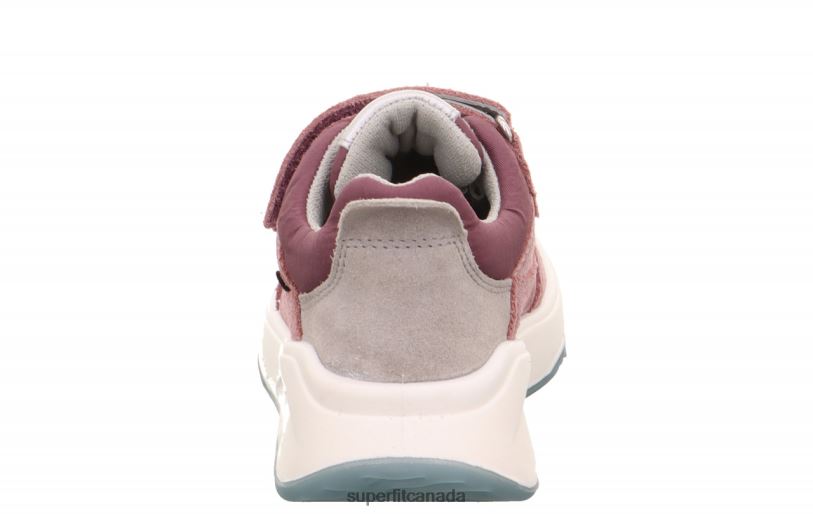 Superfit MELODY - Sneakers low with Velcro Fastener Purple/Grey Low Sneakers24FTT790