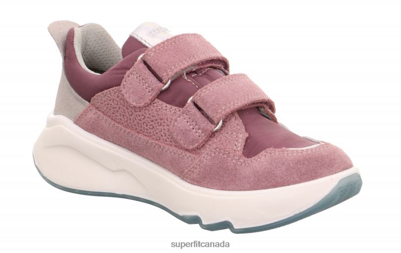 Superfit MELODY - Sneakers low with Velcro Fastener Purple/Grey Low Sneakers24FTT790