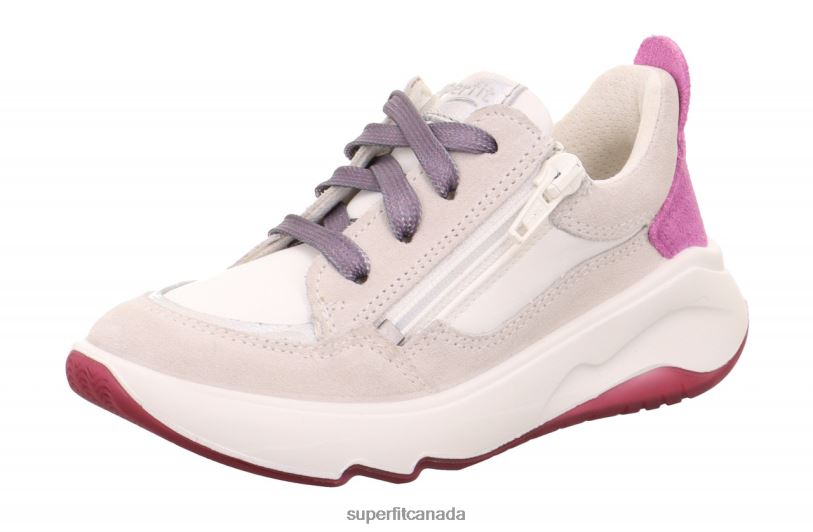 Superfit MELODY - Sneakers low with Zip White Low Sneakers24FTT829