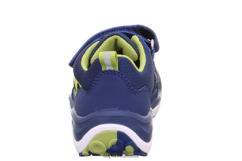 Superfit SPORT5 - Sneakers low with Velcro Fastener Blue/Light Green Low Sneakers24FTT807