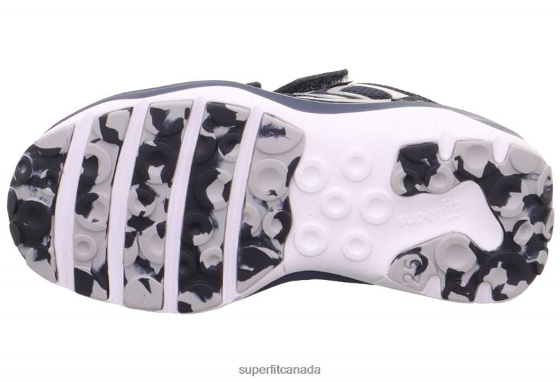 Superfit SPORT5 - Sneakers low with Velcro Fastener Blue/Light grey Low Sneakers24FTT833