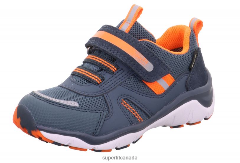 Superfit SPORT5 - Sneakers low with Velcro Fastener Blue/Orange Low Sneakers24FTT771