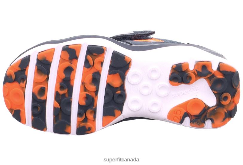 Superfit SPORT5 - Sneakers low with Velcro Fastener Blue/Orange Low Sneakers24FTT771