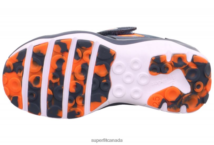 Superfit SPORT5 - Sneakers low with Velcro Fastener Blue/Orange Low Sneakers24FTT771