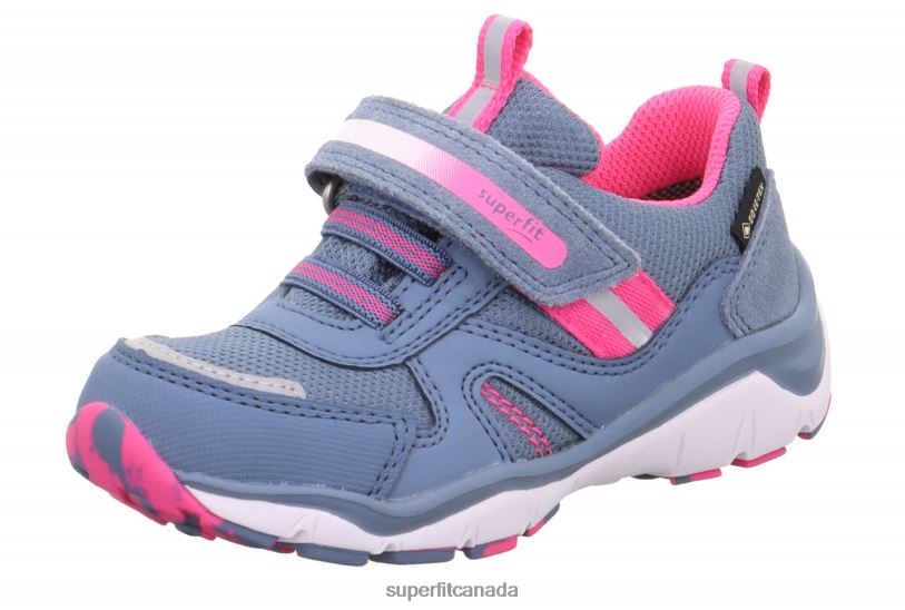 Superfit SPORT5 - Sneakers low with Velcro Fastener Blue/Pink Low Sneakers24FTT804