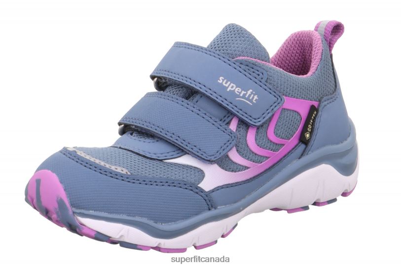 Superfit SPORT5 - Sneakers low with Velcro Fastener Blue/Pink Low Sneakers24FTT830