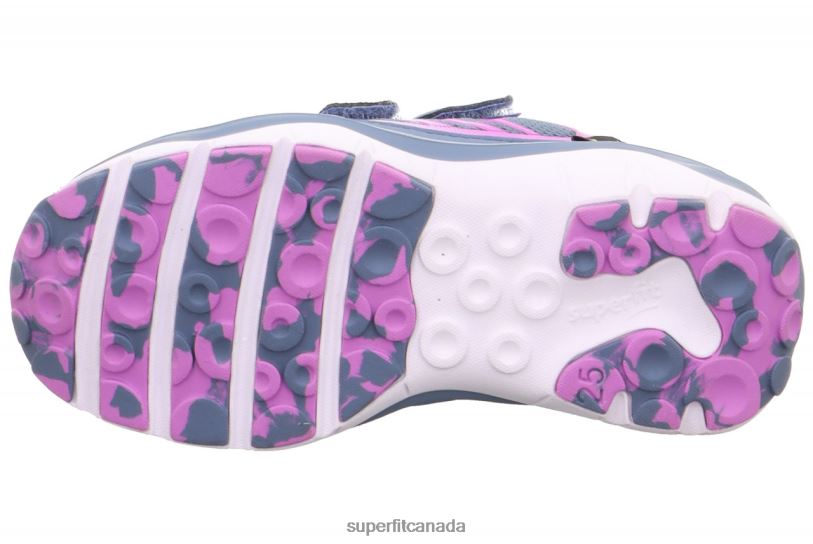 Superfit SPORT5 - Sneakers low with Velcro Fastener Blue/Pink Low Sneakers24FTT830