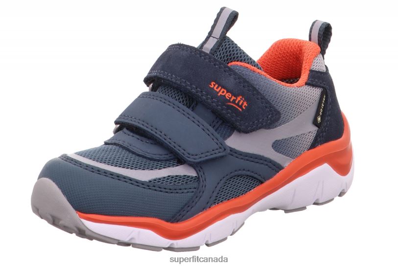 Superfit SPORT5 - Sneakers low with Velcro Fastener Blue/Red Low Sneakers24FTT808