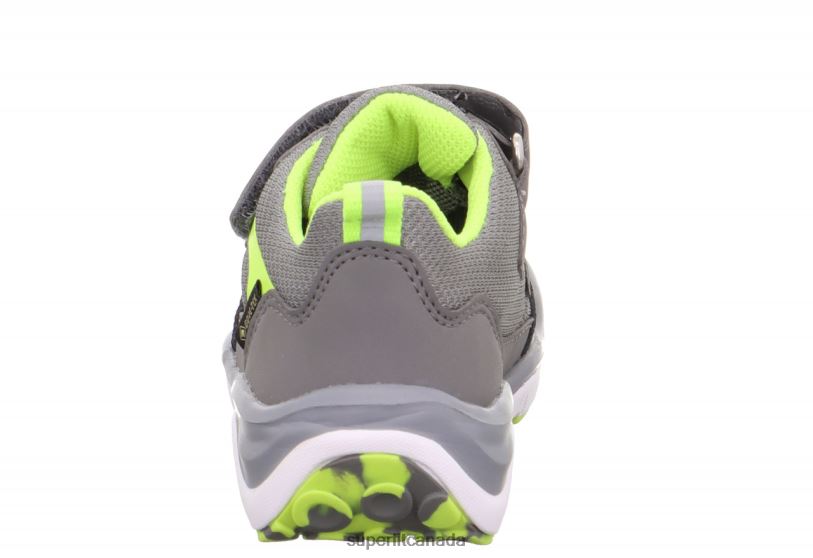 Superfit SPORT5 - Sneakers low with Velcro Fastener Light Grey/Yellow Low Sneakers24FTT780