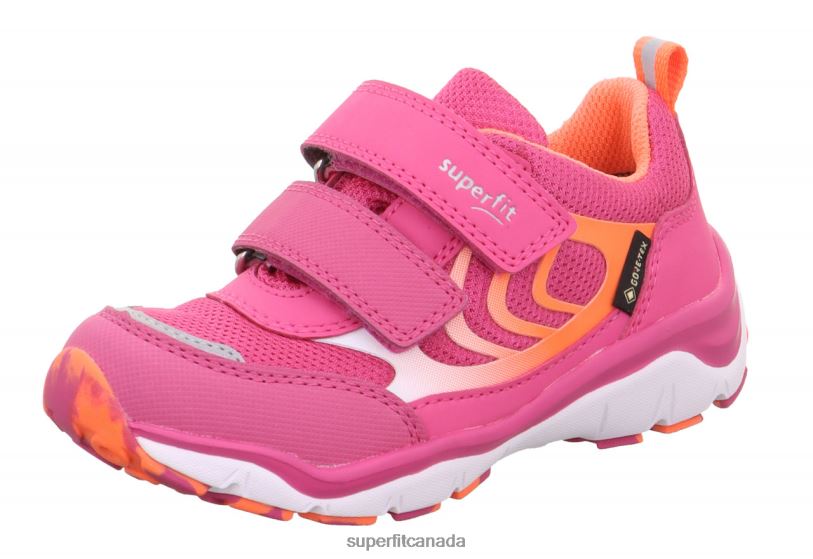 Superfit SPORT5 - Sneakers low with Velcro Fastener Pink/Orange Low Sneakers24FTT828