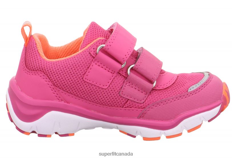 Superfit SPORT5 - Sneakers low with Velcro Fastener Pink/Orange Low Sneakers24FTT828