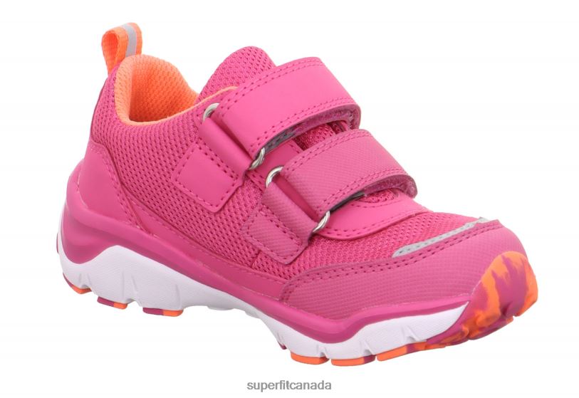 Superfit SPORT5 - Sneakers low with Velcro Fastener Pink/Orange Low Sneakers24FTT828