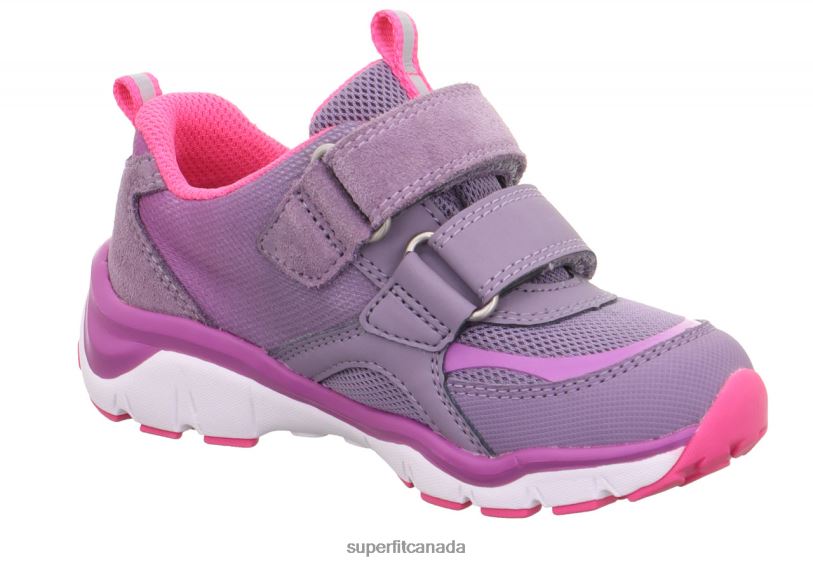 Superfit SPORT5 - Sneakers low with Velcro Fastener Purple/Pink Low Sneakers24FTT783