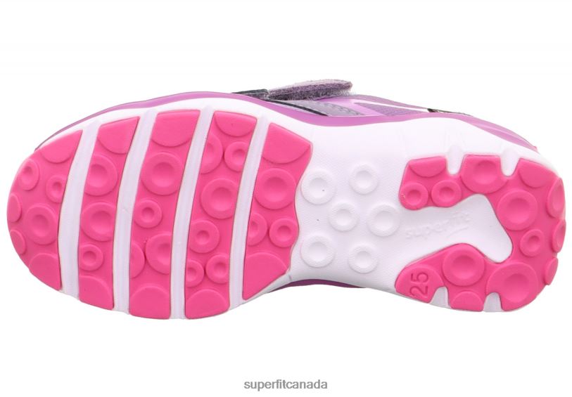 Superfit SPORT5 - Sneakers low with Velcro Fastener Purple/Pink Low Sneakers24FTT783